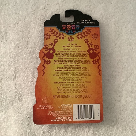 Disney Pixar Coco Lip Balm, Watermelon and Strawberry NIP - Picture 3 of 3